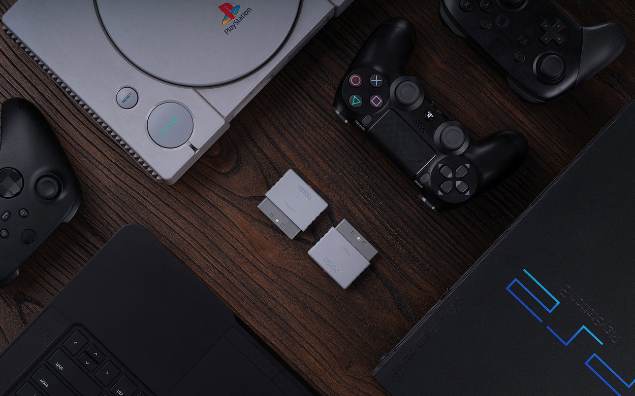 Bluetooth adaptér 8BitDo Retro Receiver PS1/PS2/PC