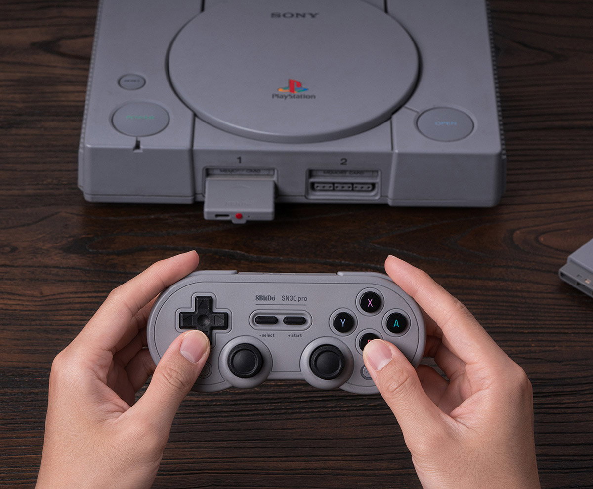 Bluetooth adaptér 8BitDo Retro Receiver PS1/PS2/PC