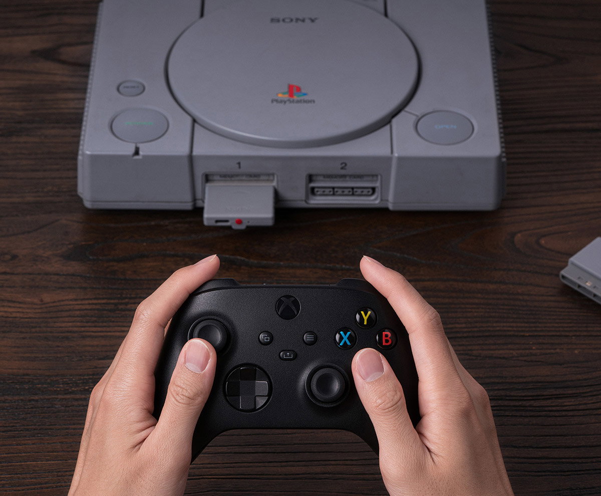 Bluetooth adaptér 8BitDo Retro Receiver PS1/PS2/PC