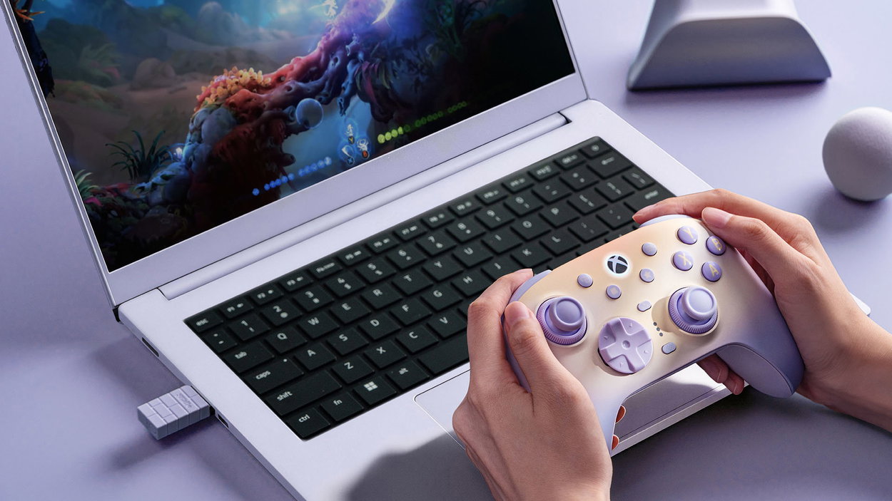Gamepad 8BitDo Ultimate 3 Wireless Controller - Lavender Dusk - Xbox / PC