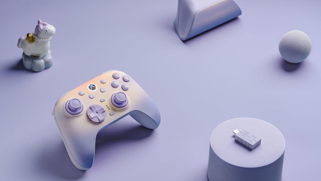 Gamepad 8BitDo Ultimate 3 Wireless Controller - Lavender Dusk - Xbox / PC