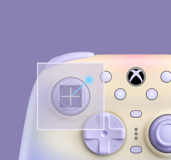 Gamepad 8BitDo Ultimate 3 Wireless Controller - Lavender Dusk - Xbox / PC