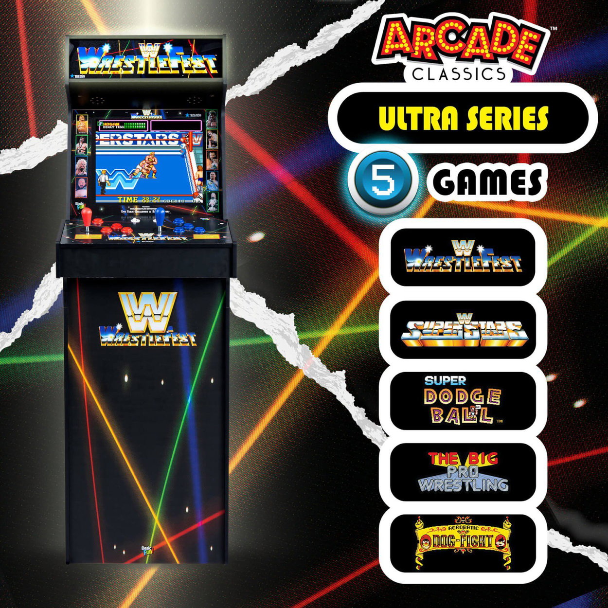 Arkádový automat Arcade1up WWE Ultra Arcade