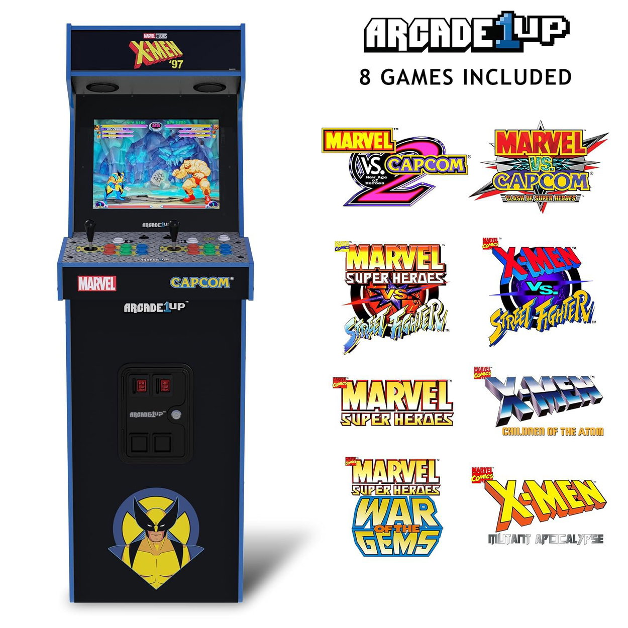 Arkádový automat Arcade1up X-Men 97 Deluxe Arcade Machine