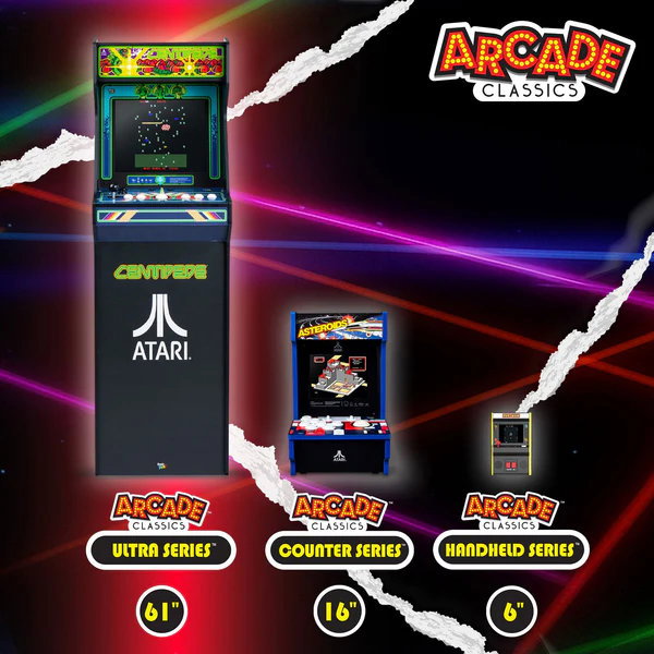 Arkádový automat Arcade1up Atari Centipede/Asteroids Ultra Arcade