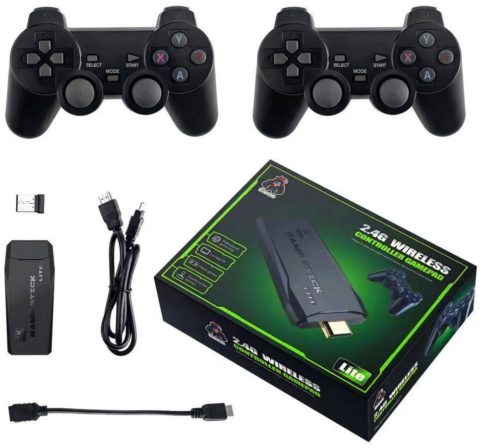 Eveon K8 TV herní konzole HDMI/USB 4K, černá