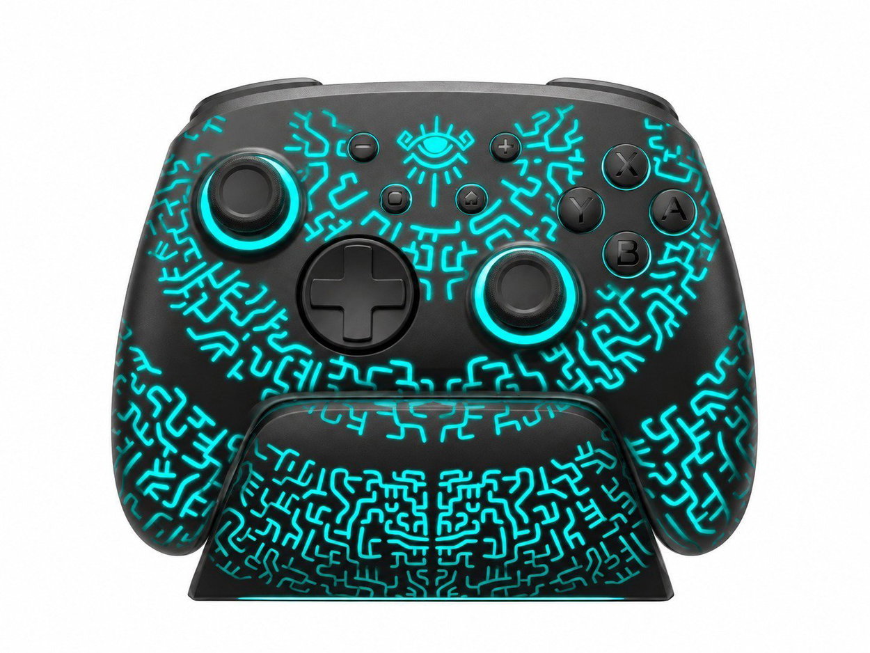 Gamepad FUNLAB Luminex Pro Wireless Controller + Dock - Miner Edition - Nintendo Switch 2