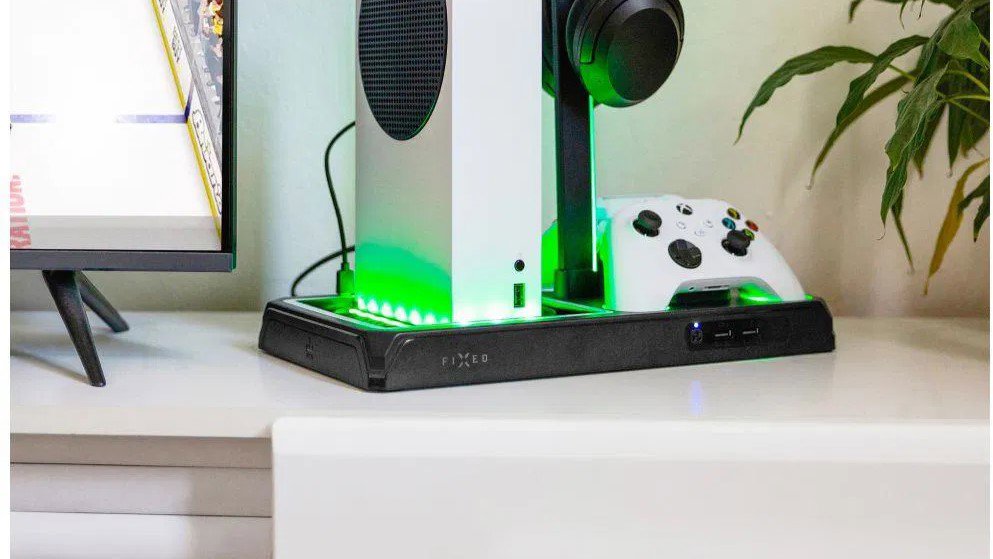 FIXED Multifunctional Stand pro Xbox Series S X s odvětráváním a nabíjením