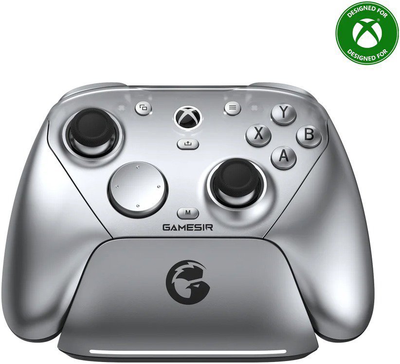 Gamepad GameSir G7 Pro Wired Controller for Xbox and PC - Metalic Silver