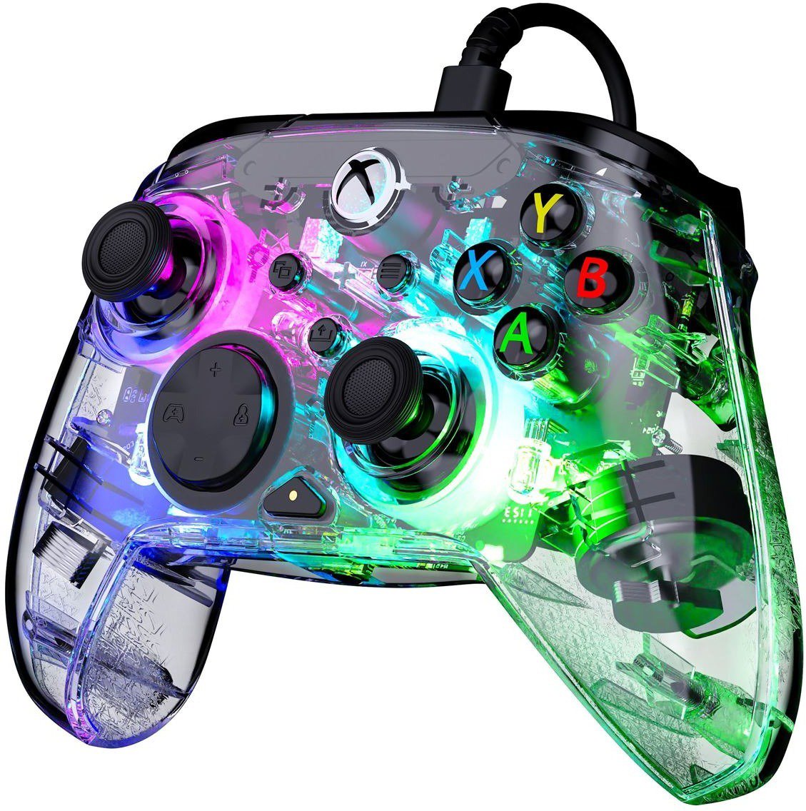 Gamepad Turtle Beach Afterglow Wired, RGB XBOX/PC - Translucent