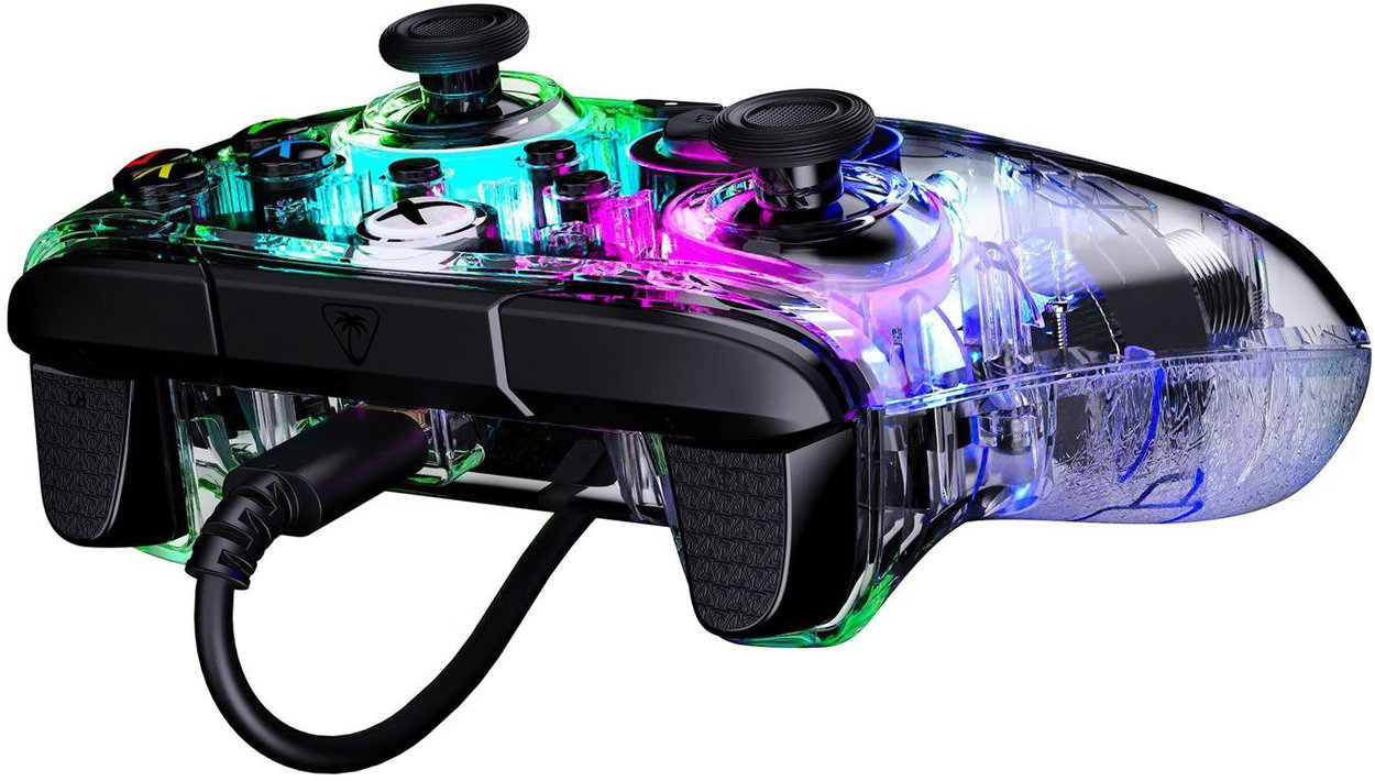Gamepad Turtle Beach Afterglow Wired, RGB XBOX/PC - Translucent