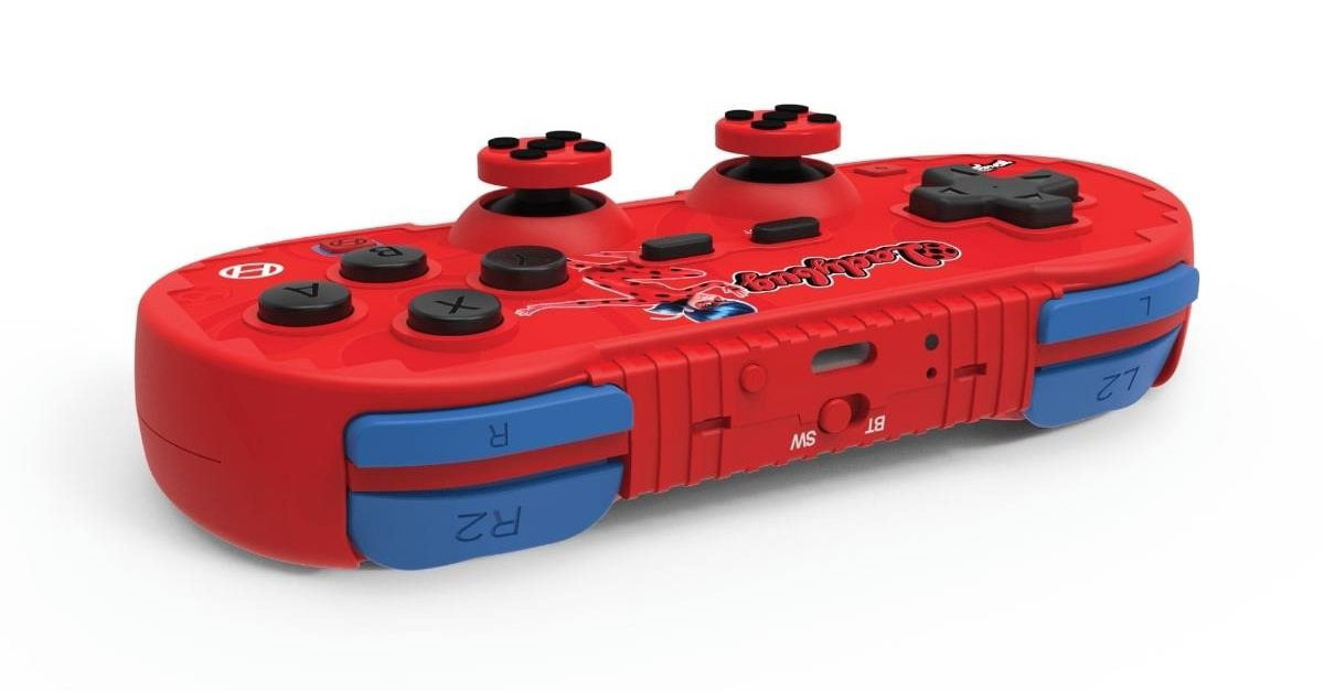Herní ovladač Hyperkin Pixel Art Miraculous Bluetooth Controller for Nintendo Switch/PC/Mac/Android (Ladybug)