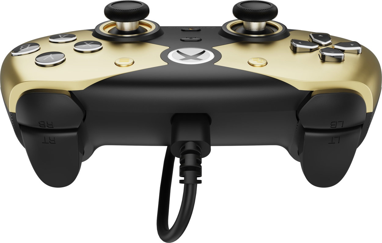 Gamepad Hyperkin Competitor Wired Controller for Xbox Series|One/Win 11|10 (Gold) Licensed by Xbox