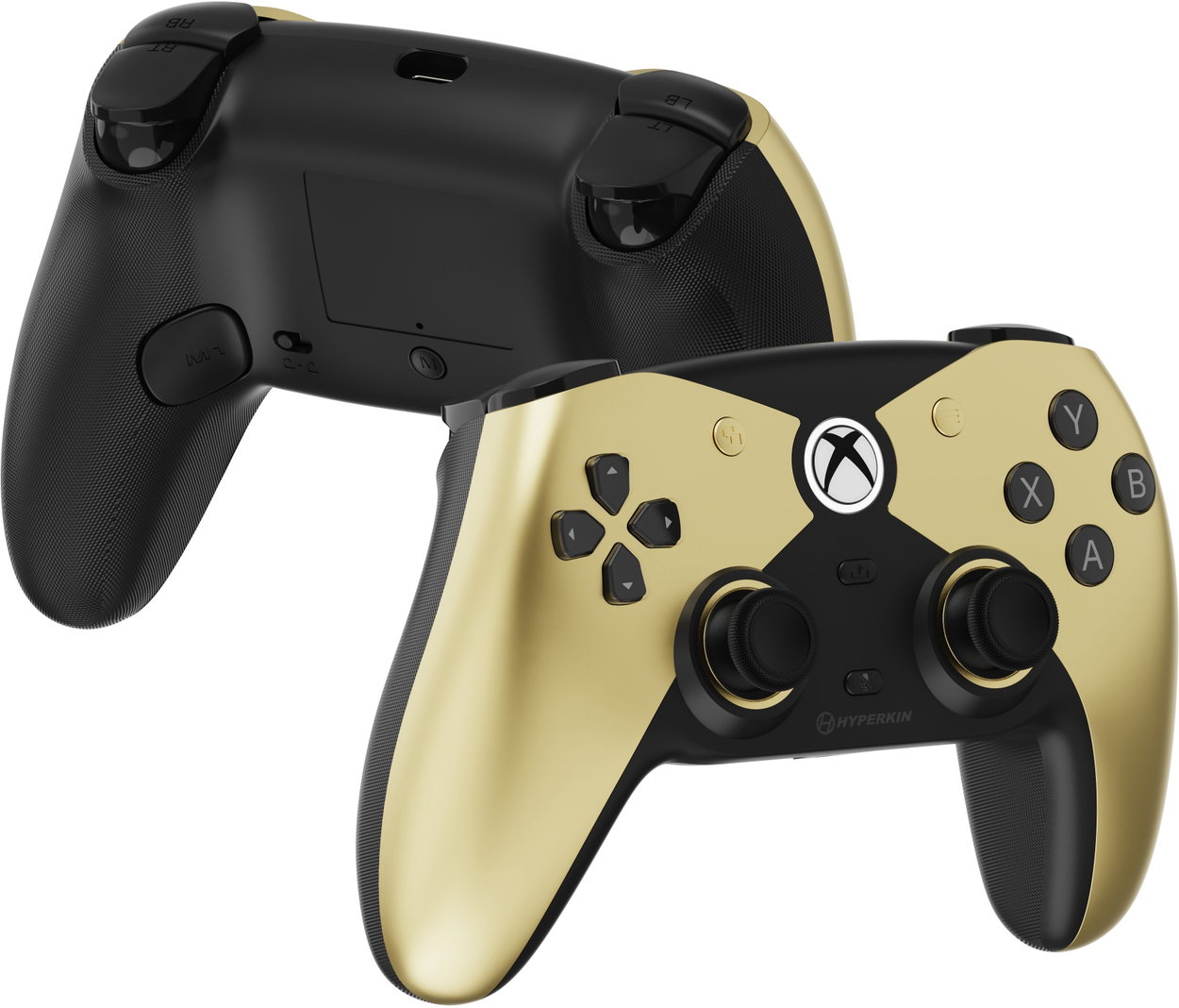 Gamepad Hyperkin Competitor Wired Controller for Xbox Series|One/Win 11|10 (Gold) Licensed by Xbox