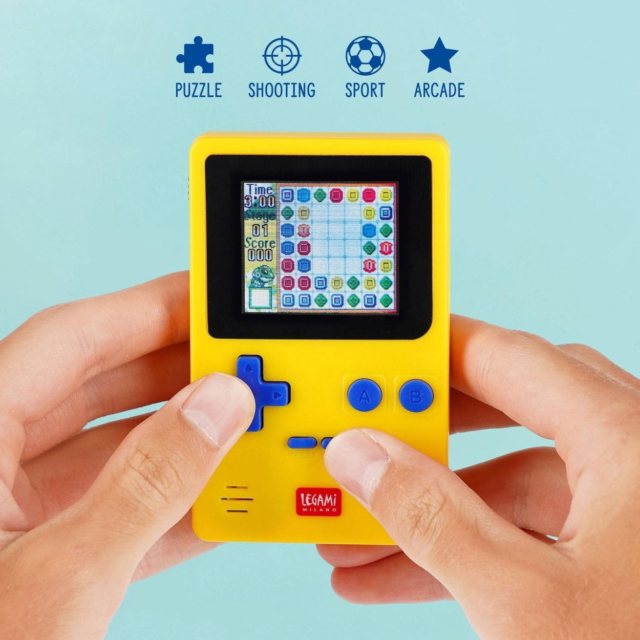 Digihra Legami Super Arcade Station - Mini Portable Console