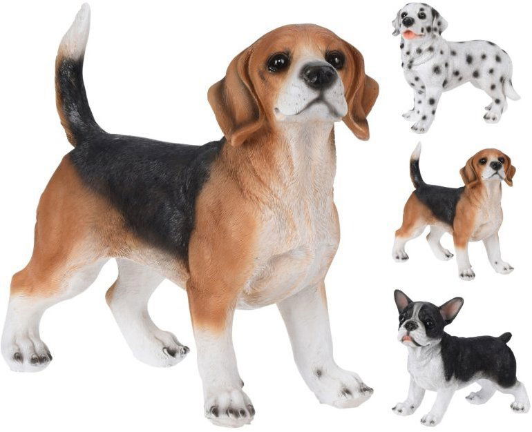 IGOTREND Zahradní dekorace Stojící pes 32 cm, 1 ks