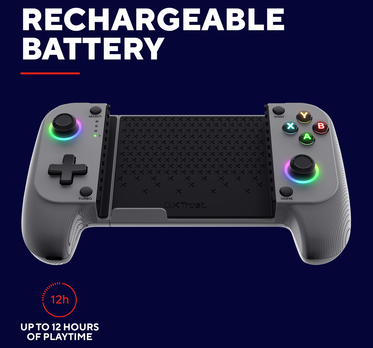 Gamepad Trust GXT735G MYLOX Bluetooth Mobile Controler Grey