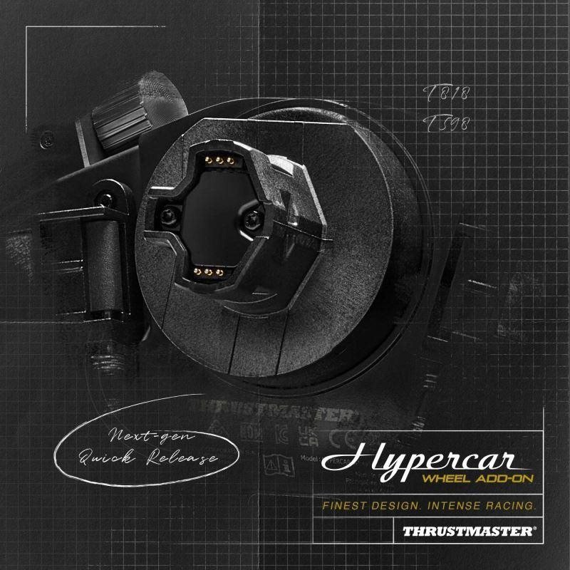 Volant Thrustmaster Hypercar Wheel Add-On pro T818/T598/PS5/PS4/Xbox Series/Xbox One/PC