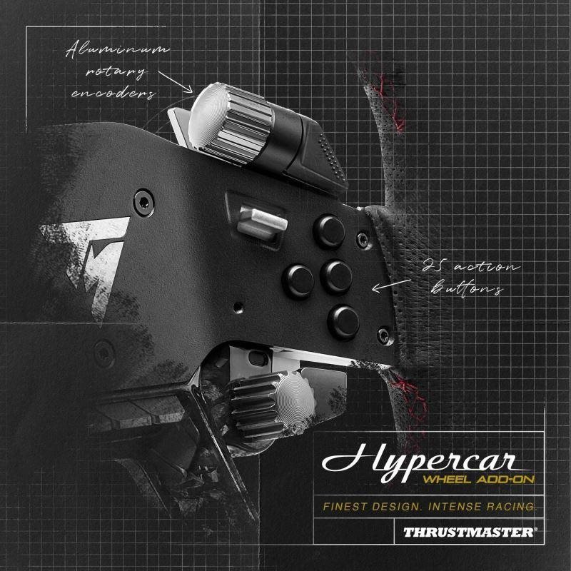 Volant Thrustmaster Hypercar Wheel Add-On pro T818/T598/PS5/PS4/Xbox Series/Xbox One/PC