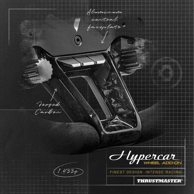 Volant Thrustmaster Hypercar Wheel Add-On pro T818/T598/PS5/PS4/Xbox Series/Xbox One/PC