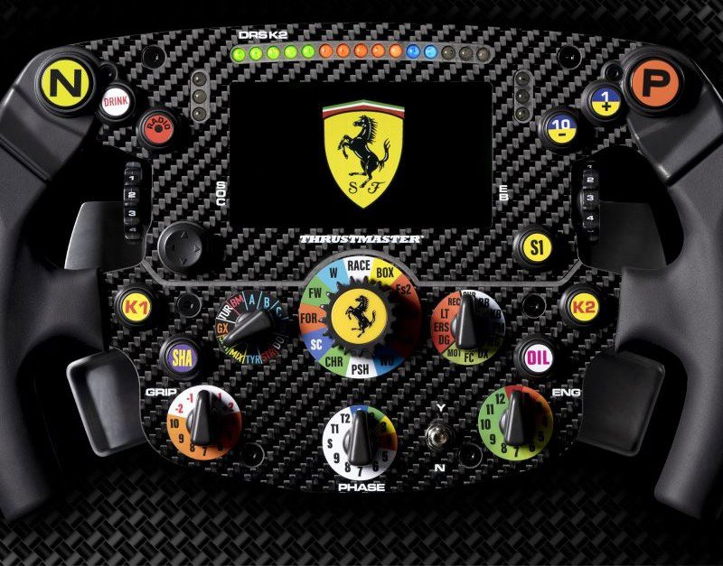 Volant Thrustmaster Volant Formule Ferrari SF1000 Add-On, PC, PS4, PS5