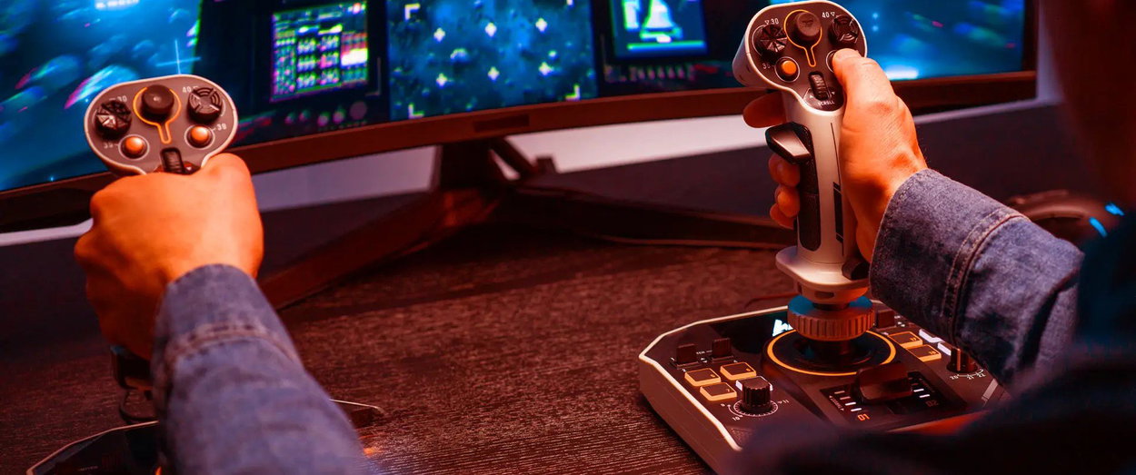 Thrustmaster Sol-R 2 HOSAS Space Sim Duo