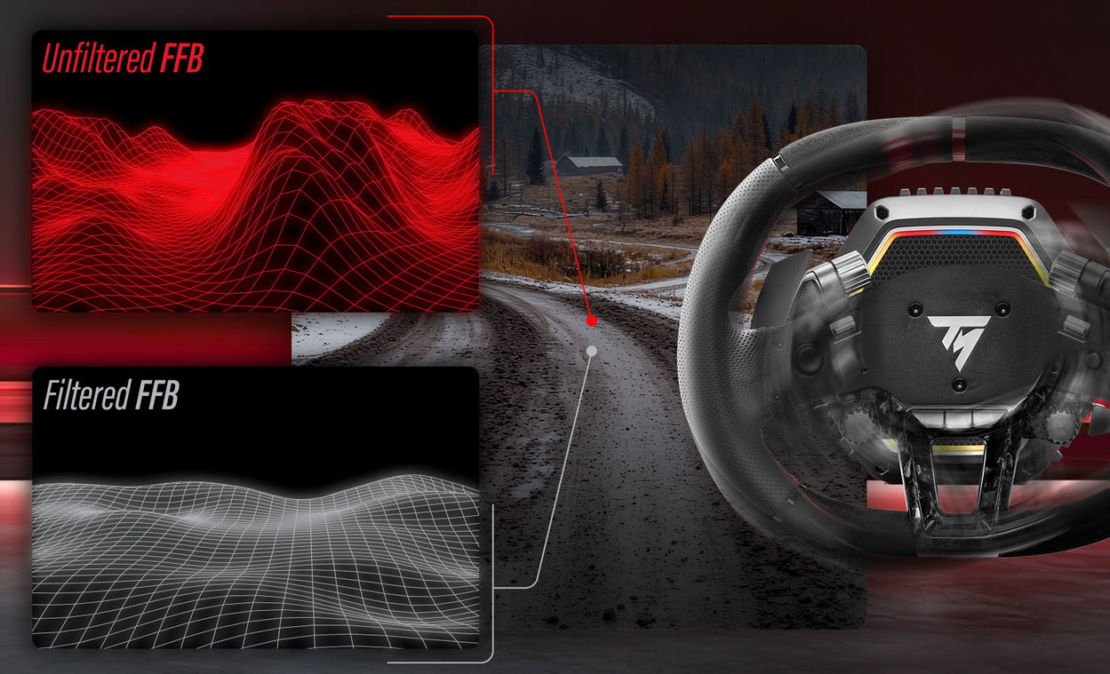 Herní ovladač Thrustmaster T818 Black Edition Direct Drive základna