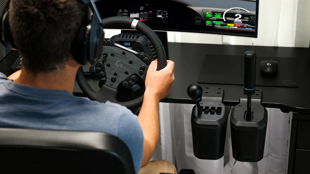 Herní ovladač Logitech RS-H Shifter
