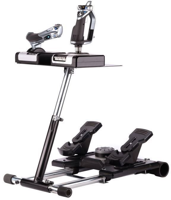 Stojan na volant Wheel Stand Pro SUPER WARTHOG, stojan na joystick pro Thrustmaster HOTAS WARTHOG, Saitek X55/X52/X52