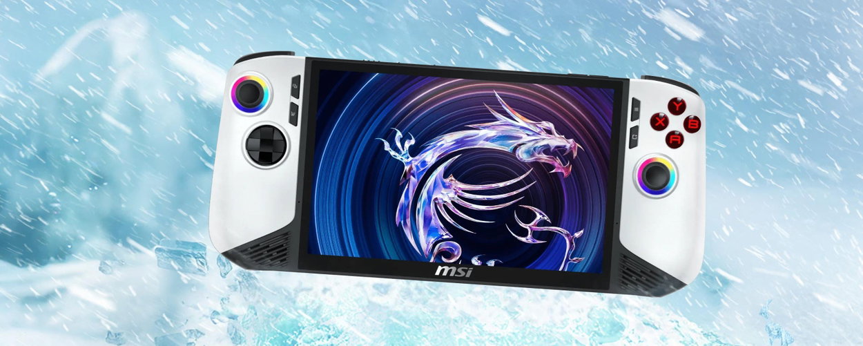 Herní konzole MSI Claw 8 AI+ A2VM Polar Tempest Edition-096CZ
