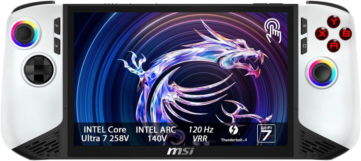 Herní konzole MSI Claw 8 AI+ A2VM Polar Tempest Edition-096CZ
