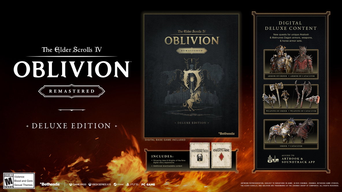 The Elder Scrolls IV: Oblivion Remastered: Deluxe Edition Xbox Series X|S / Windows