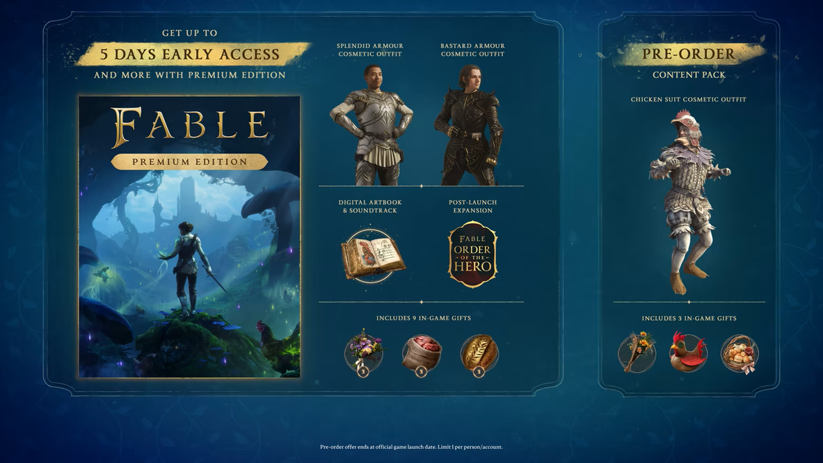 Fable: Premium Upgrade (Předobjednávka) Xbox Series X|S / Windows