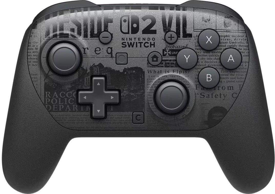Gamepad Nintendo Switch 2 Pro Controller - Resident Evil Requiem