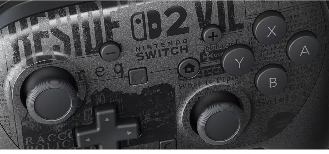 Gamepad Nintendo Switch 2 Pro Controller - Resident Evil Requiem