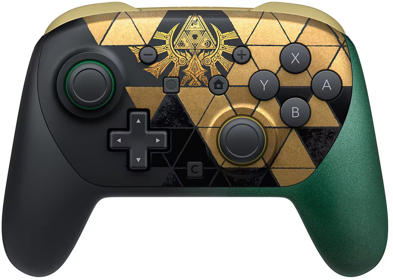 Gamepad Nintendo Switch 2 Pro Controller - The Legend of Zelda 40th Anniversary Edition