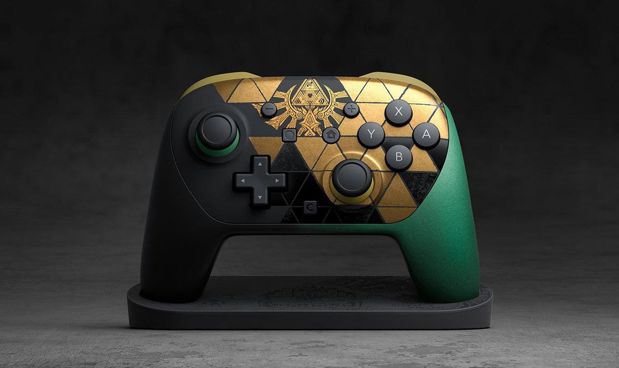 Gamepad Nintendo Switch 2 Pro Controller - The Legend of Zelda 40th Anniversary Edition