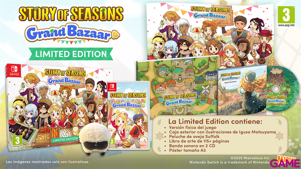 Story of Seasons Grand Bazaar: Limited Edition Nintendo Switch