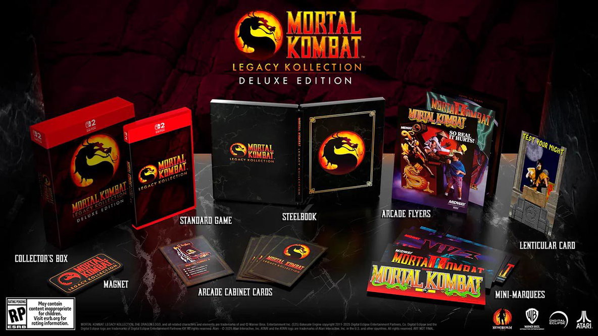 Mortal Kombat: Legacy Kollection Nintendo Switch 2 Deluxe Edition