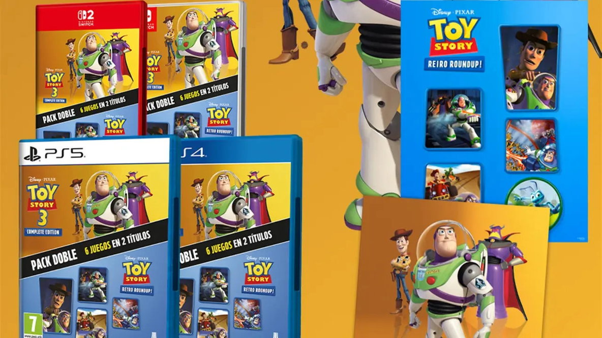 Toy Story: Retro Roundup! + Toy Story 3: Complete Edition Double Pack Nintendo Switch 2