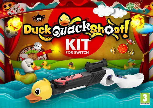 Duck, Quack, Shoot! Kit Nintendo Switch 1/2
