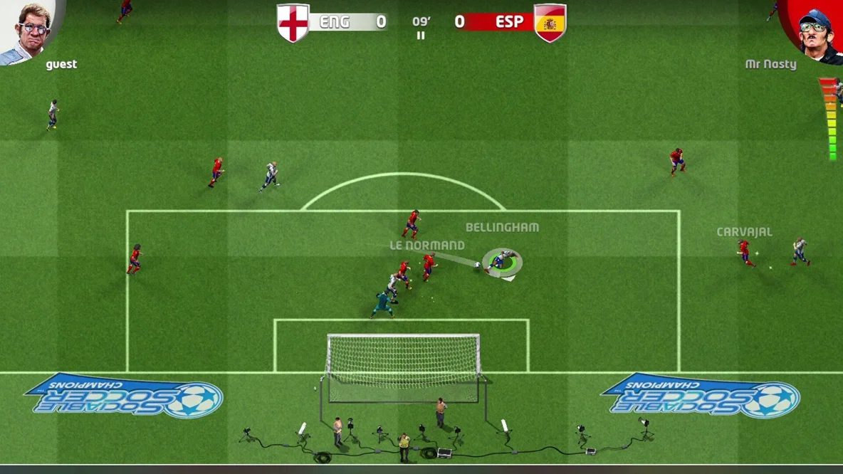 Sociable Soccer Champions Kit - hra a sada příslušenství Nintendo Switch 1/2