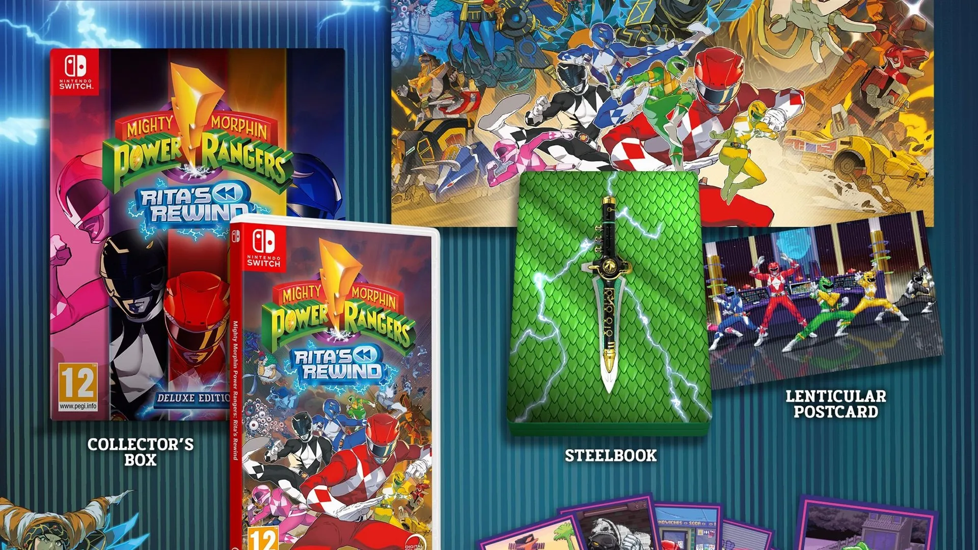 Mighty Morphin Power Rangers: Ritas Rewind: Deluxe Edition Nintendo Switch