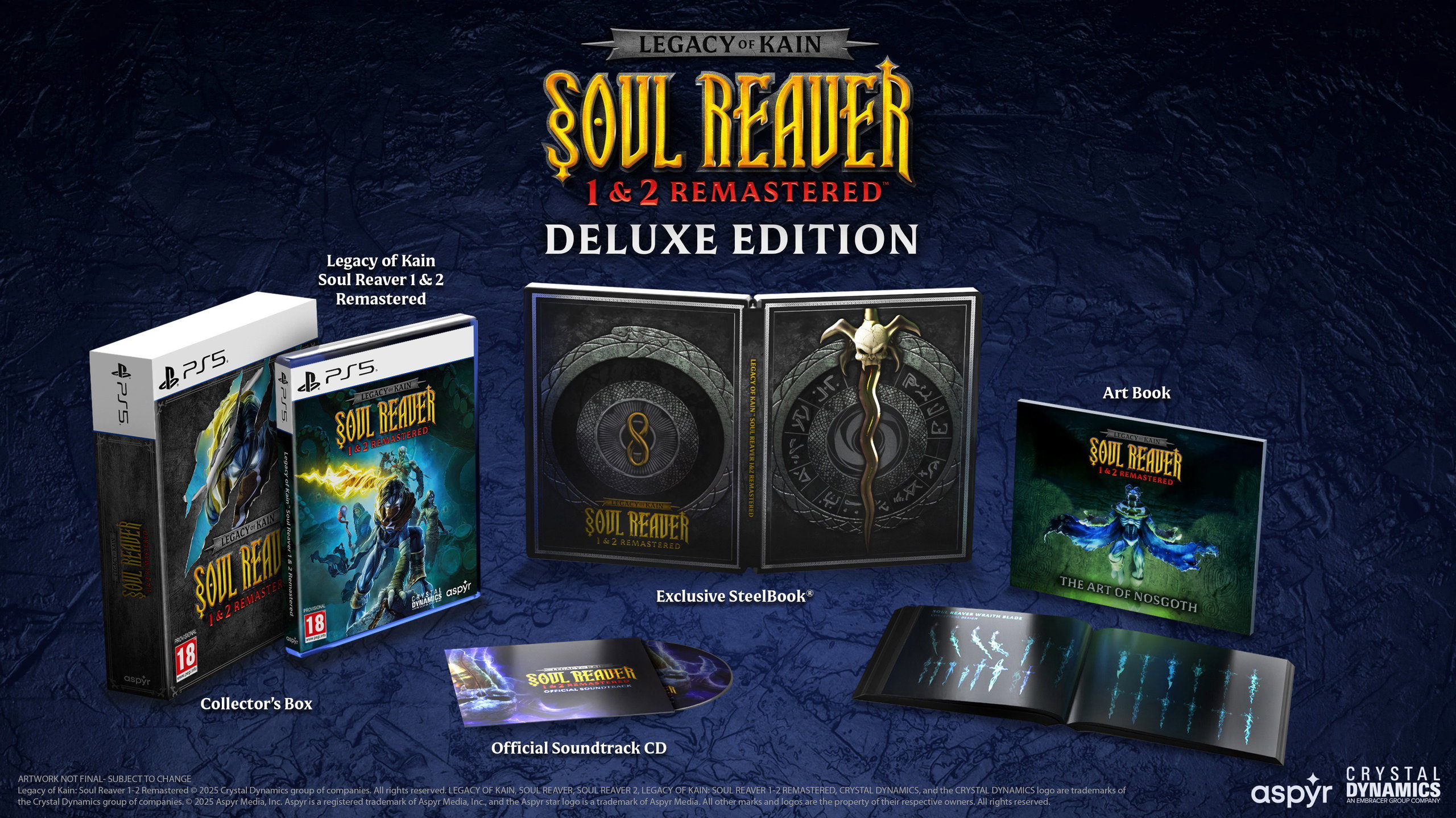 Legacy of Kain Soul Reaver 1&2 Remastered: Deluxe Edition  Nintendo Switch