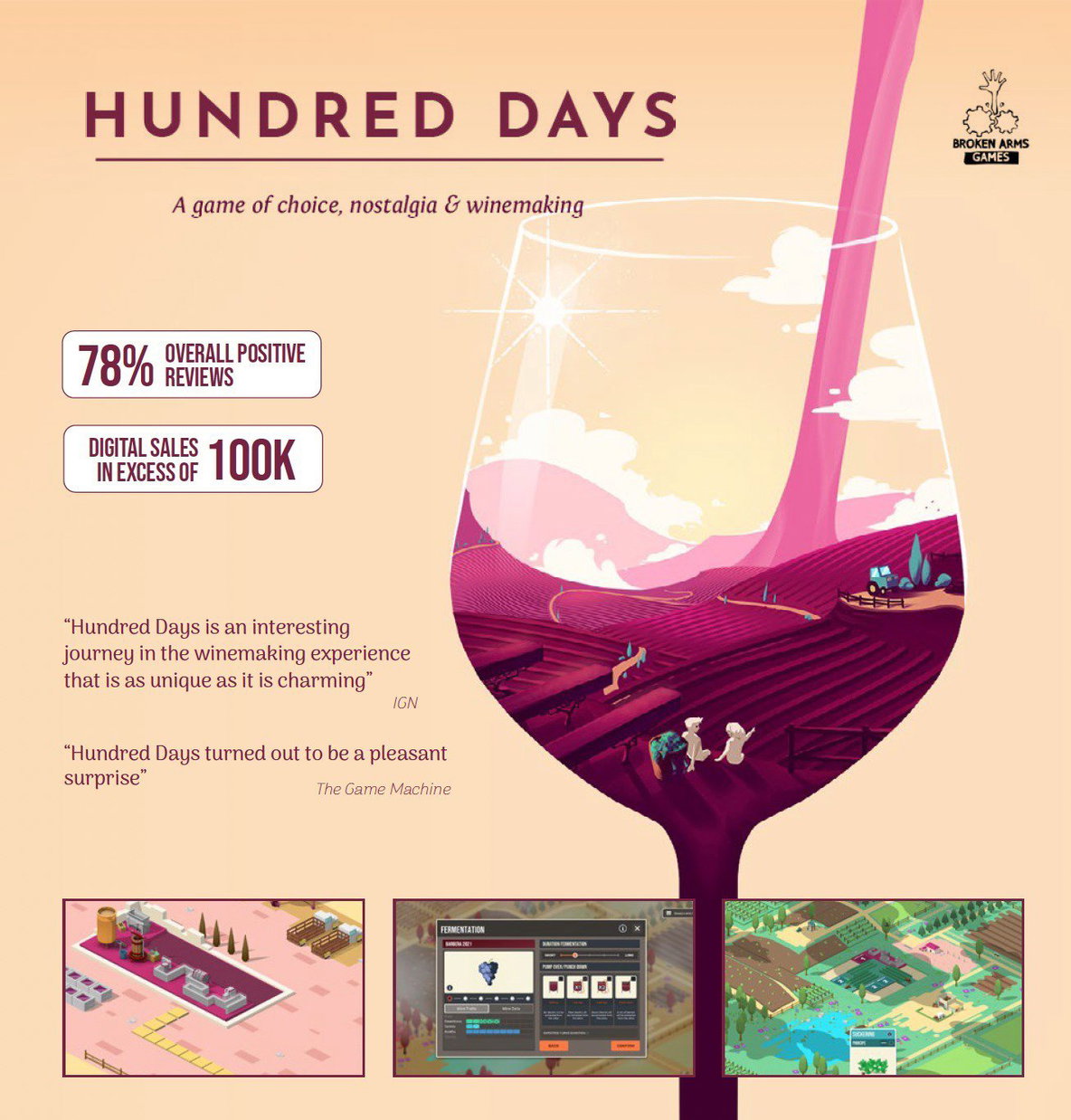 Hundred Days: Winemaking Simulator Nintendo Switch