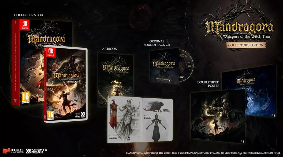 Mandragora: Whispers of the Witch Tree: Collectors Edition Nintendo Switch