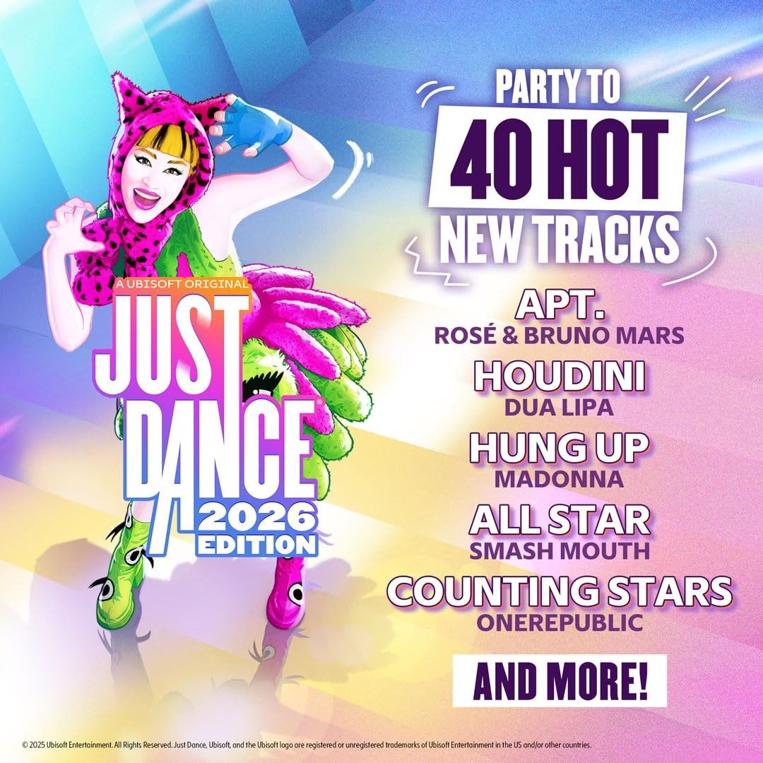 Just Dance 2026: Limited Edition Nintendo Switch