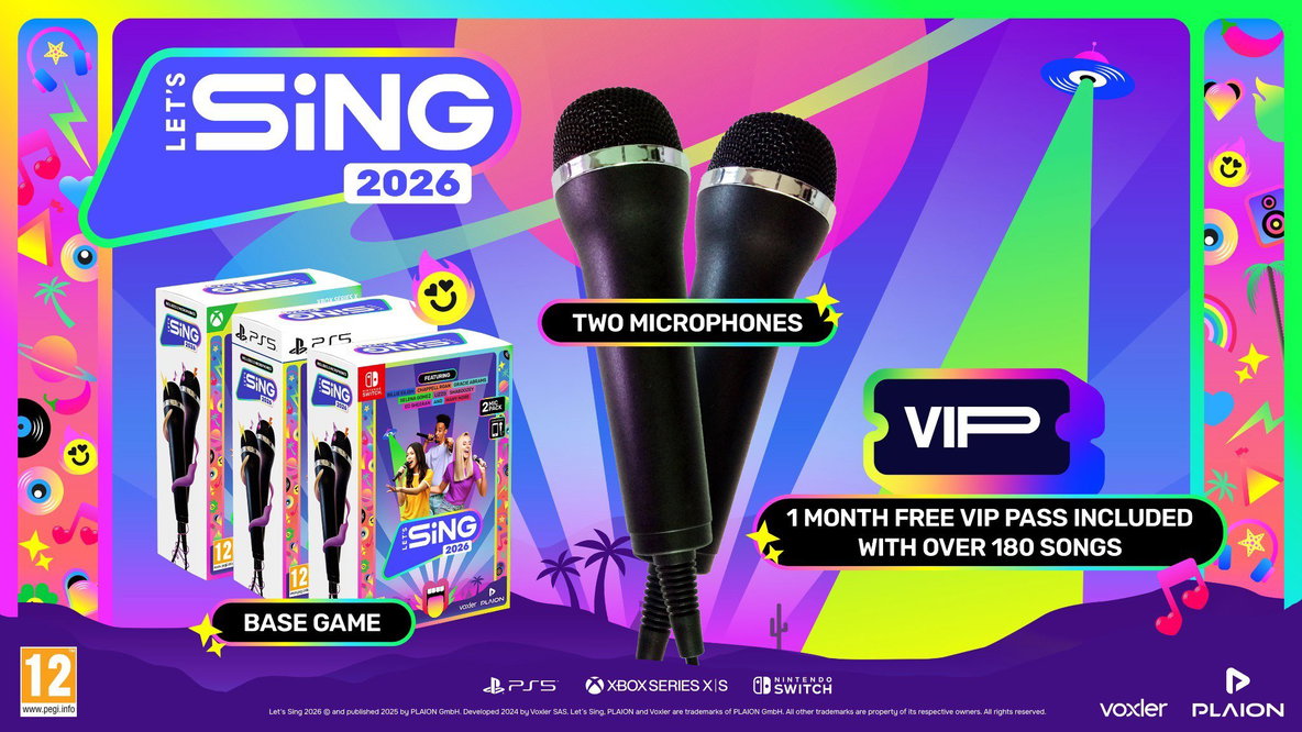 Lets Sing 2026 Nintendo Switch