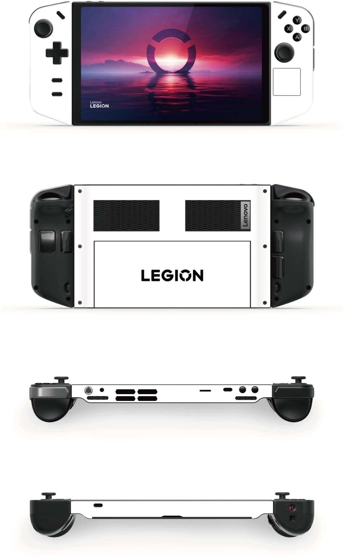 Lenovo Legion Go Skin - White, tunning herní konzole