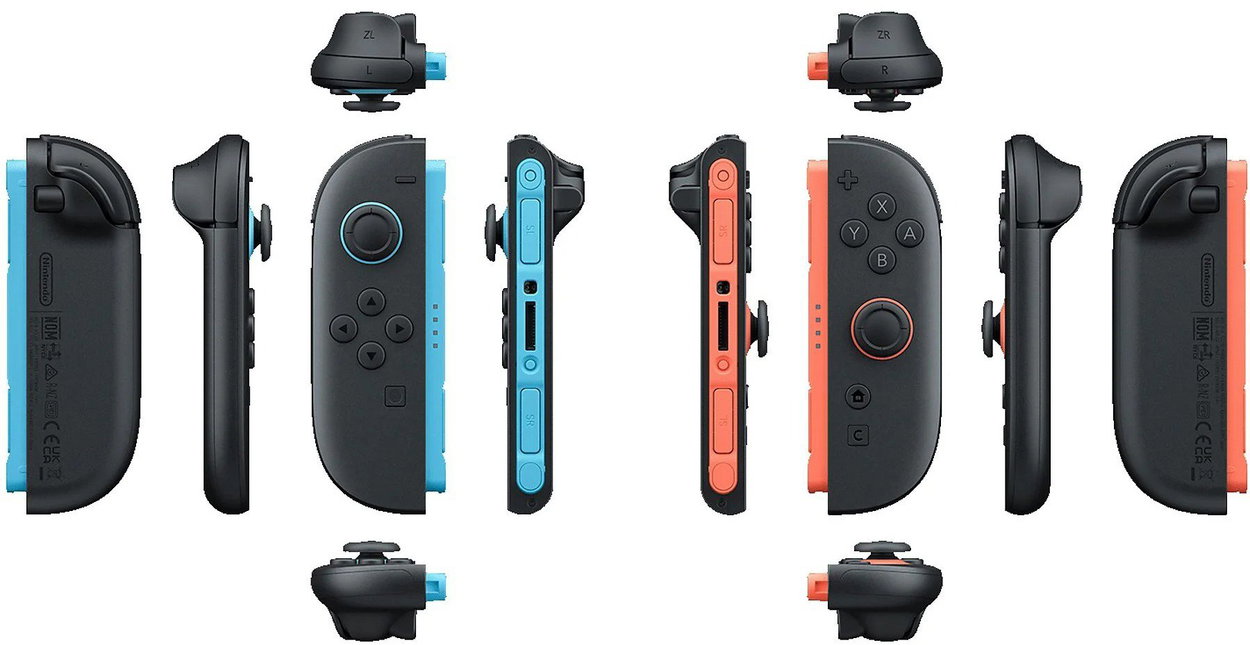 Gamepad Nintendo Switch 2 Joy-Con 2 Pair Blue/Light Yellow